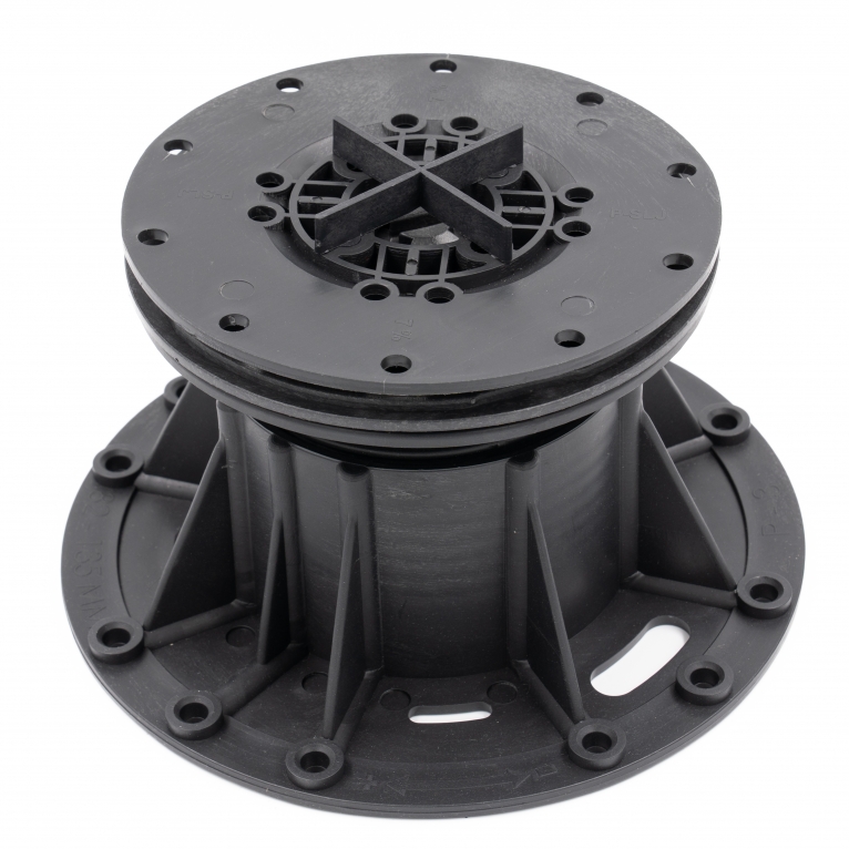 Cabeça móvel corretora inclinação